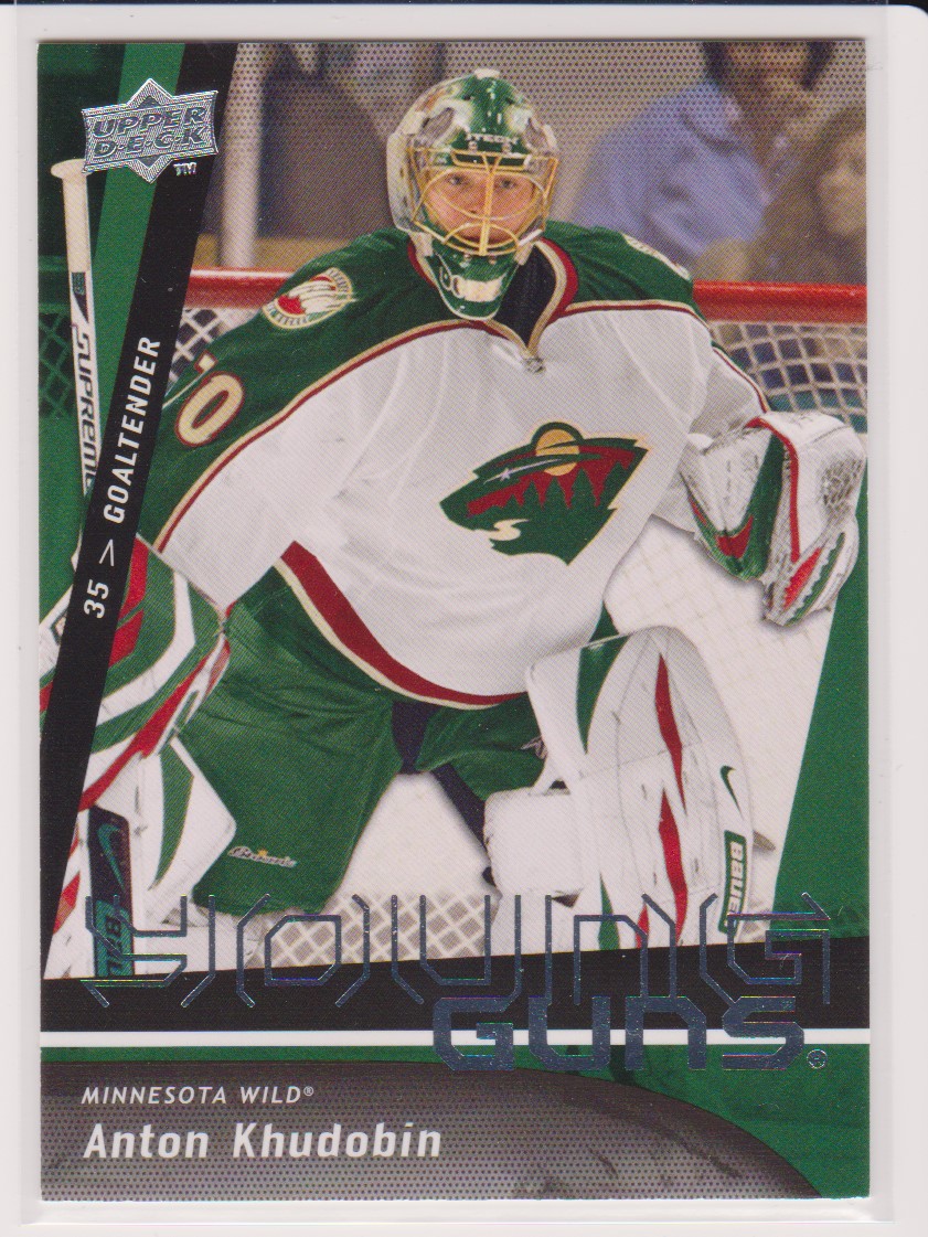 (image for) 2009-10 Upper Deck #469 Anton Khudobin YG RC